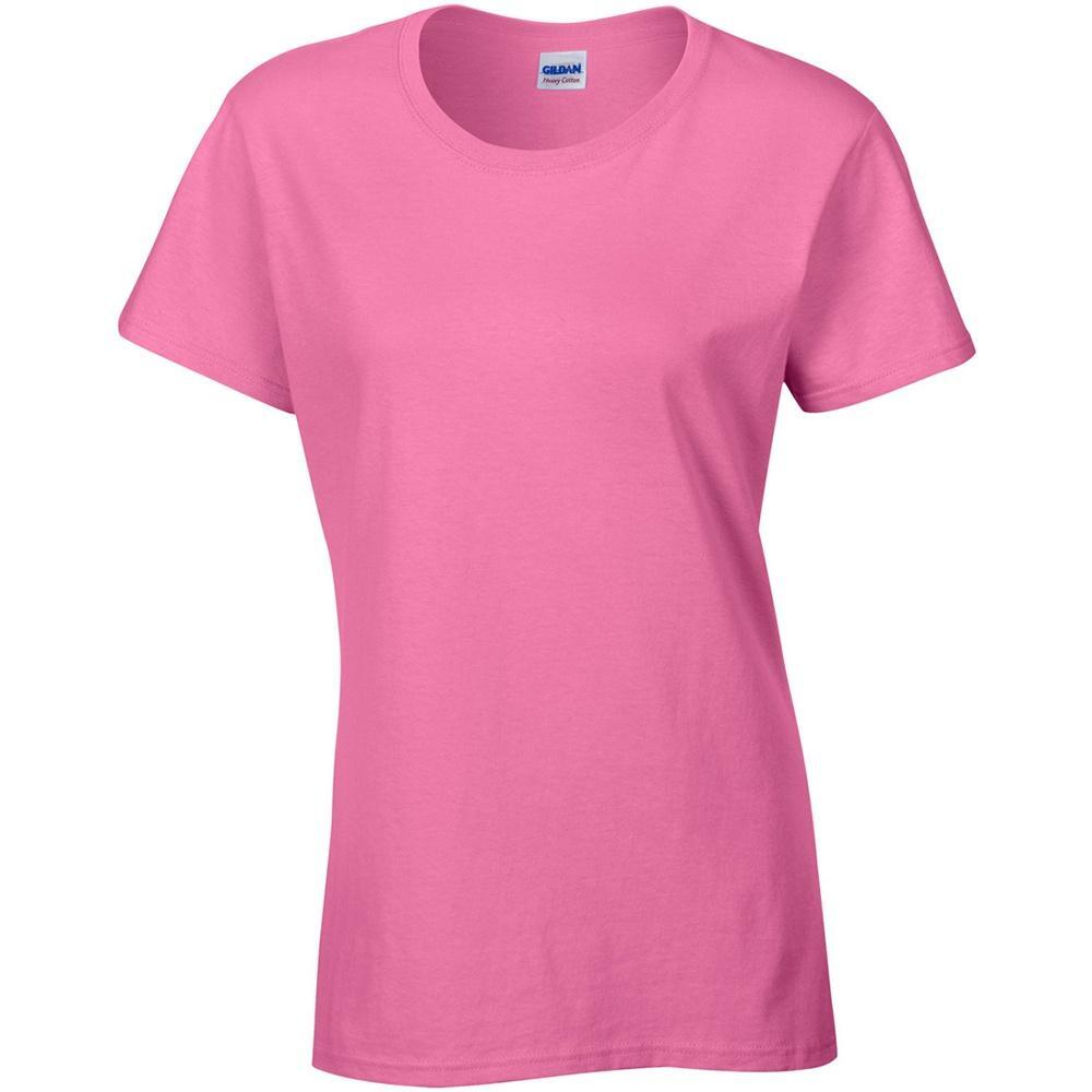 Tshirt À Manches Courtes Coupe Féminine Femme (Rose) 3/4