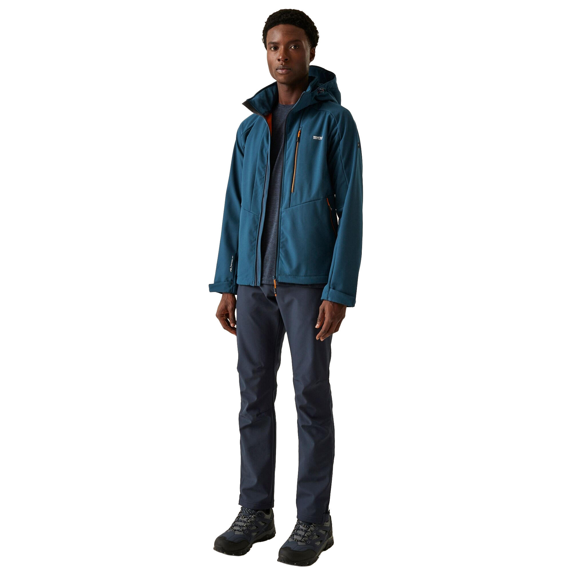 "Hewitts X" Softshelljacke für Herren Dunkel-Jeansblau/Fuchs 4/5