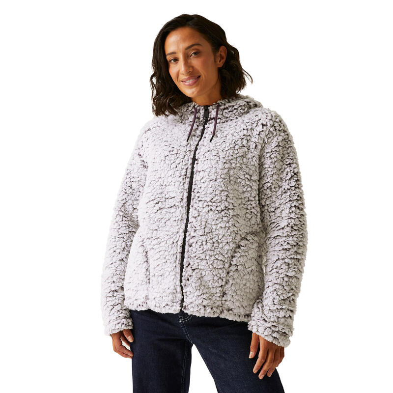 Veste Polaire ZELPHA Femme (Prune Foncée)