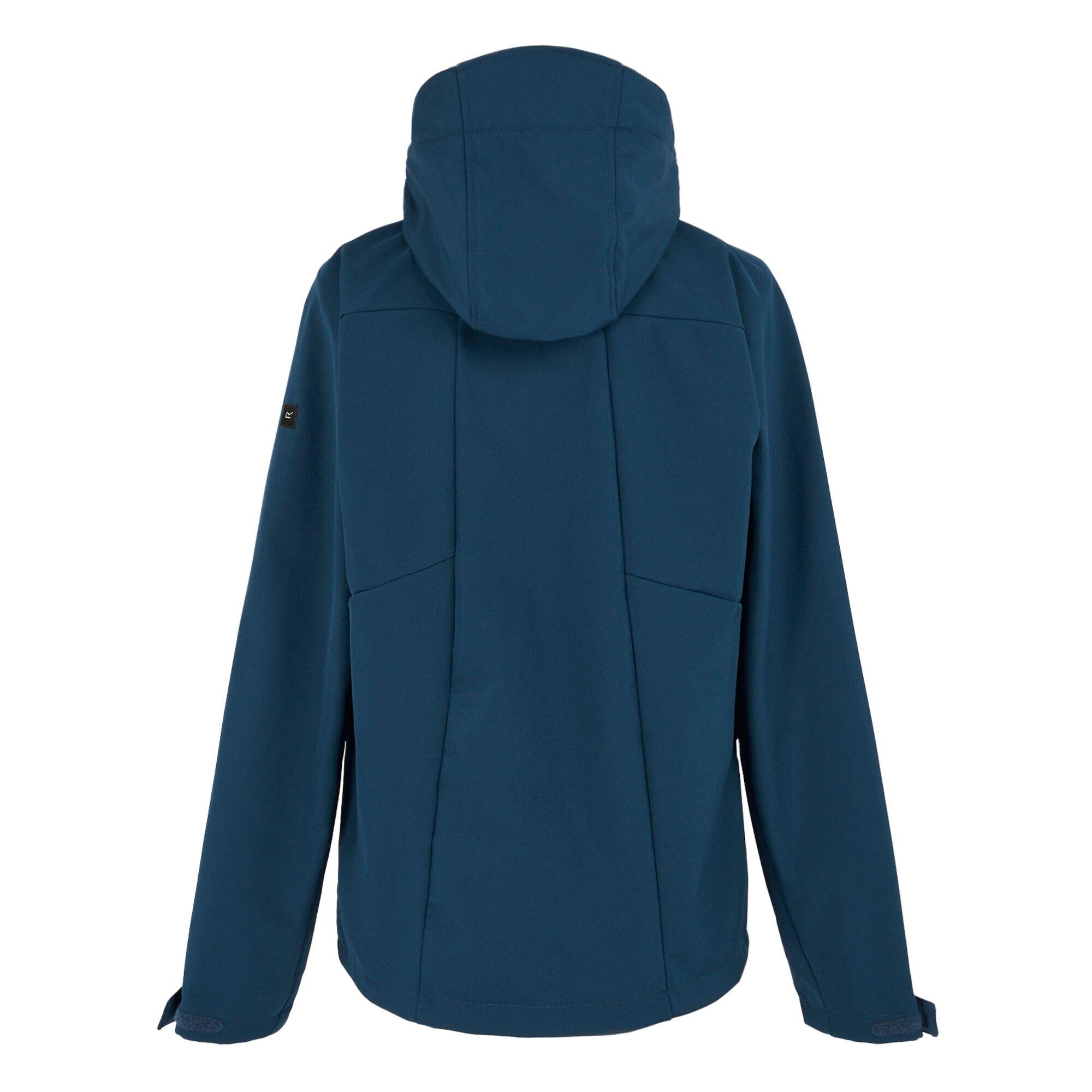 "Hewitts X" Softshelljacke für Herren Dunkel-Jeansblau/Fuchs 2/5