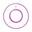 Hula Hoop Play Tubo dobrável 16 mm Ø 80 cm - rosa