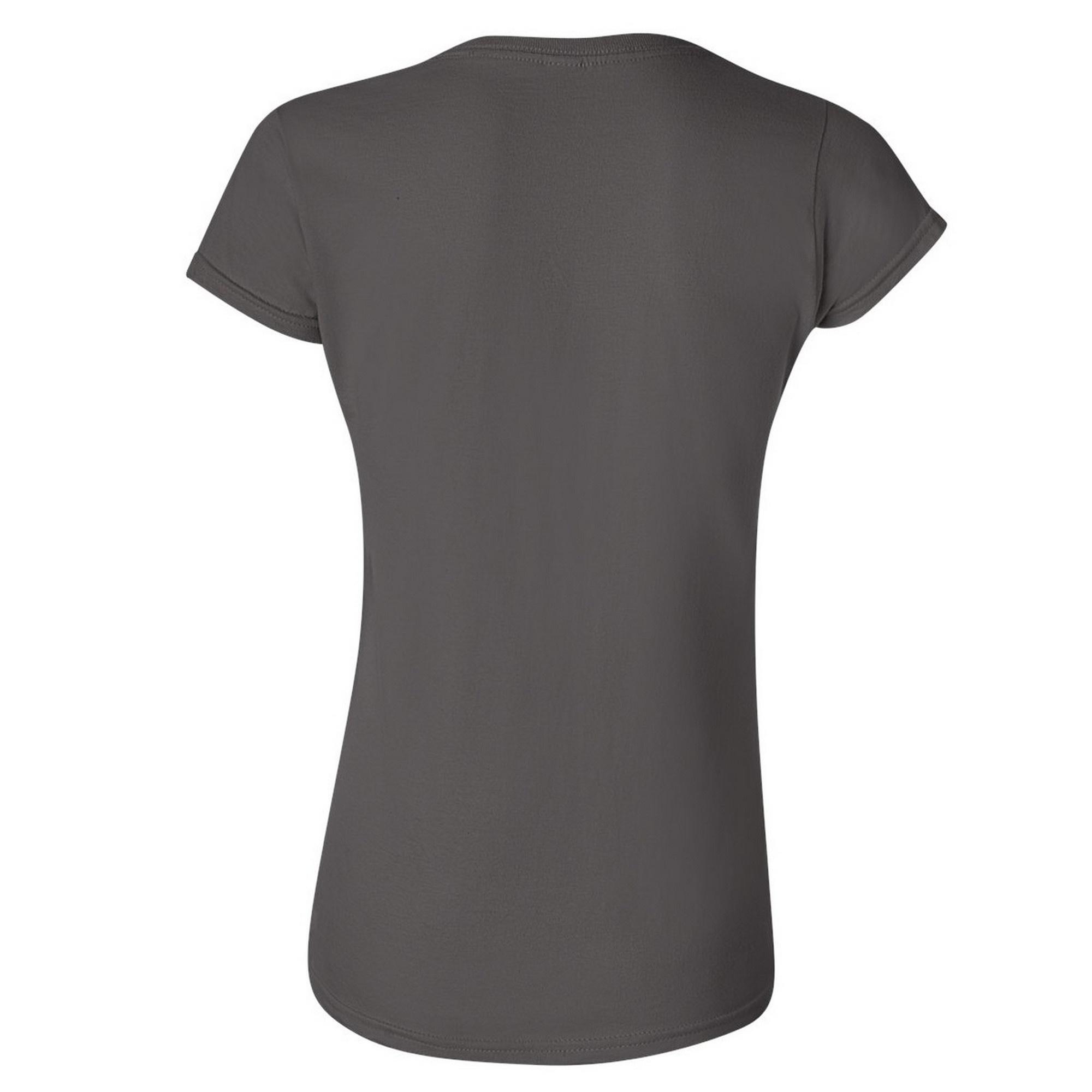 Tshirt À Manches Courtes Femme (Gris Foncé) 2/2
