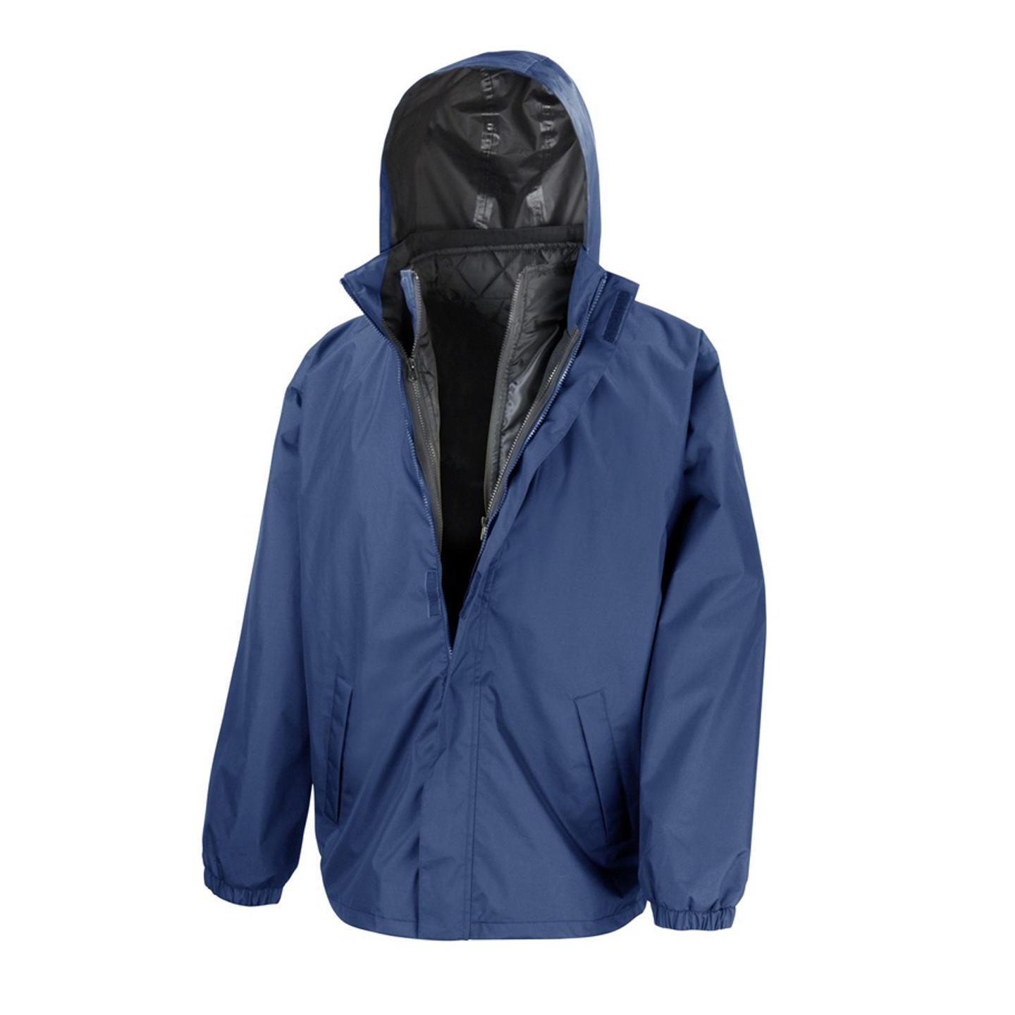 Chaqueta con chaleco acolchado 3 en 1 Modelo Core hombre caballero Azul real 2/5