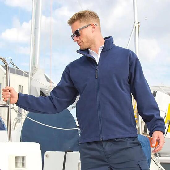 Mens Extreme Climate Stopper Water Repellent Fleece Breathable Jacket (veste