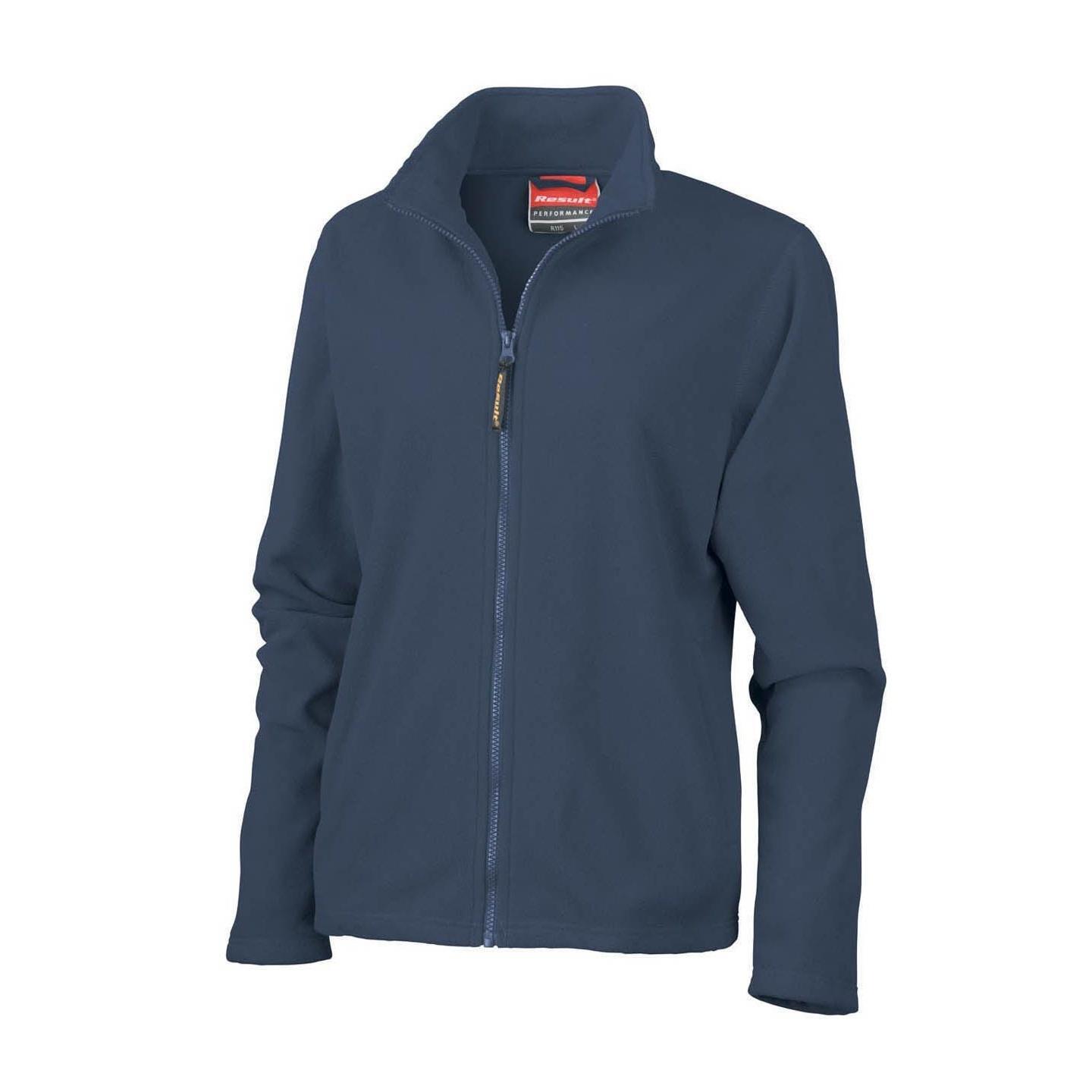 Ladies/WoHomem La Femme® High Grade Microfleece Jacket (490 GSM) (Azul Marinho) 2/3