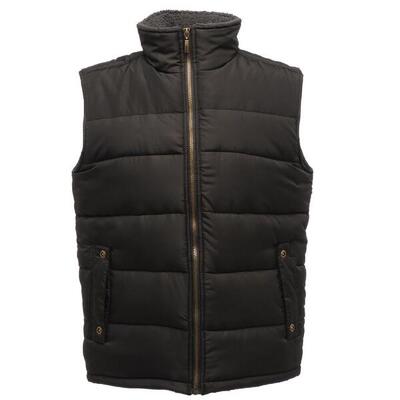 Heren standout altoona geïsoleerd bodywarmer jasje (zwart)