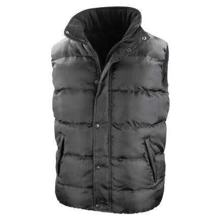 Core Nova Lux Veste Sans Manches Rembourrée Hydrofuge Et Coupevent Homme (Noir)