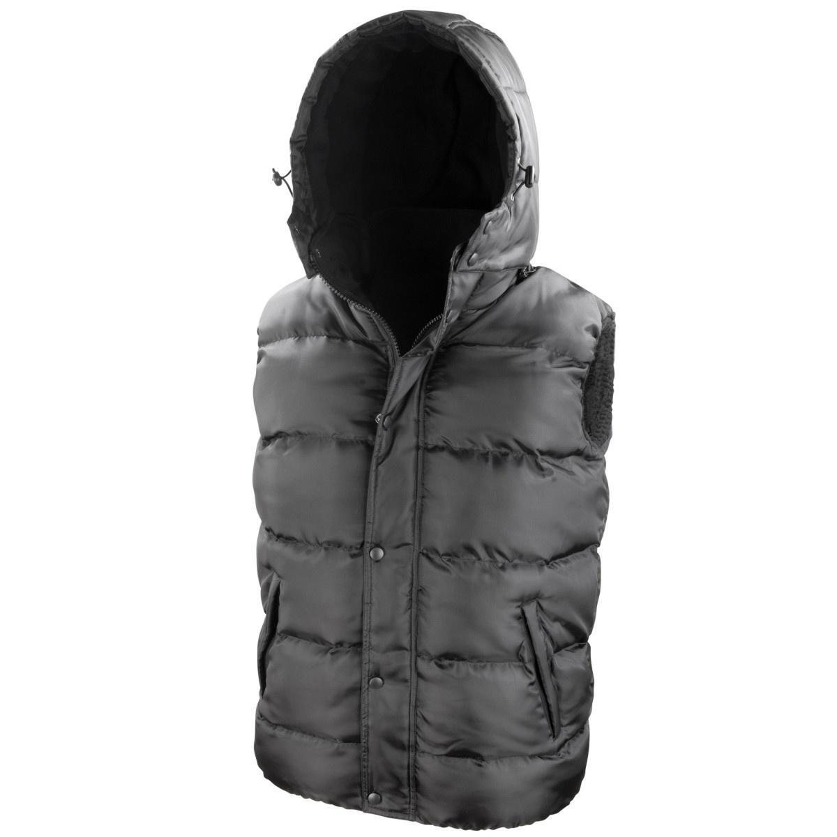 Core Nova Lux Veste Sans Manches Rembourrée Hydrofuge Et Coupevent Homme (Noir) 3/4