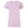 Tshirt À Manches Courtes Coupe Féminine Femme (Rose Clair)