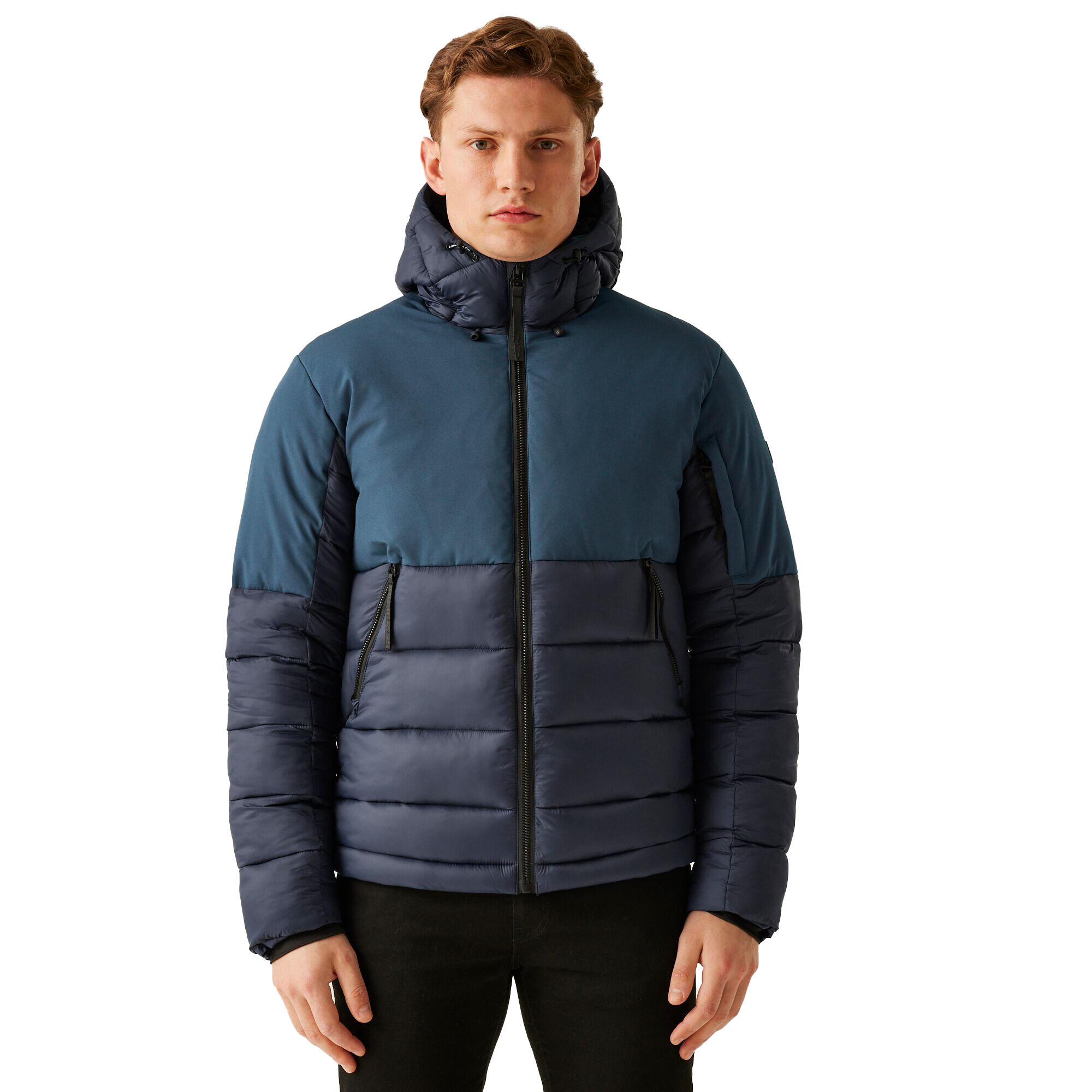Veste Matelassée LAURADE Homme (Denim Sombre / Bleu Marine) 4/5