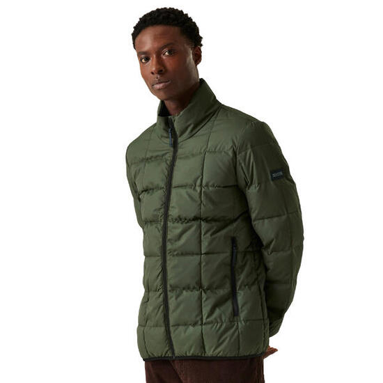 Veste Matelassée WILNOR Homme (Kaki Foncé)