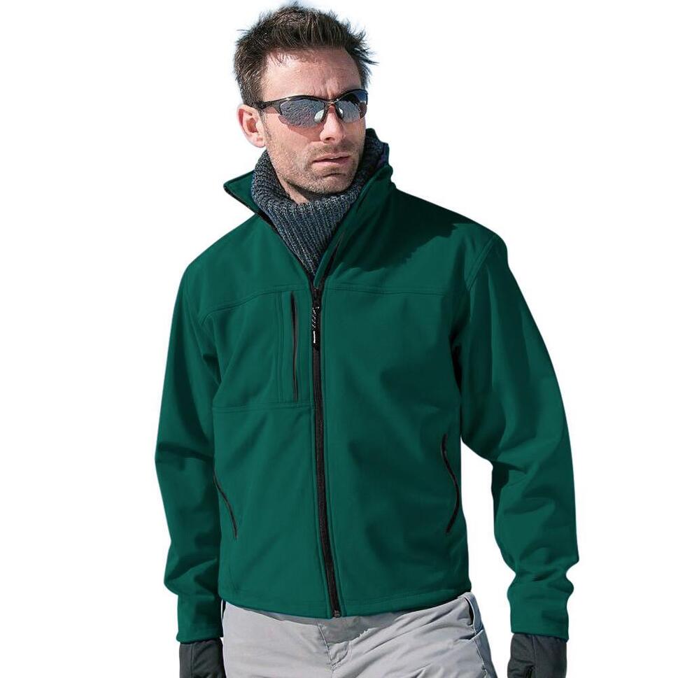 Męska Kurtka Softshell Premium 3warstwowa Performance (wodoodporna,
