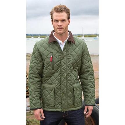 Heren Cheltenham Gold Fleece Lined Jacket (waterafstotend & winddicht) (Olijf)