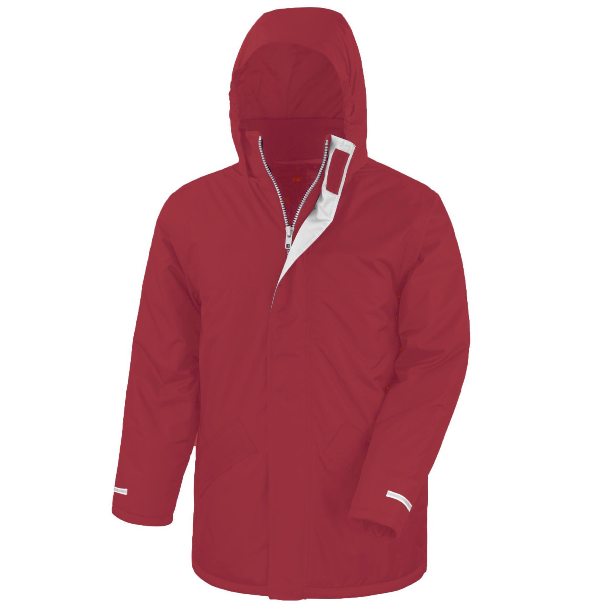 Casaco impermeável à prova d'água Parka Winter Core Homem (Vermellho Borgonha) 2/3