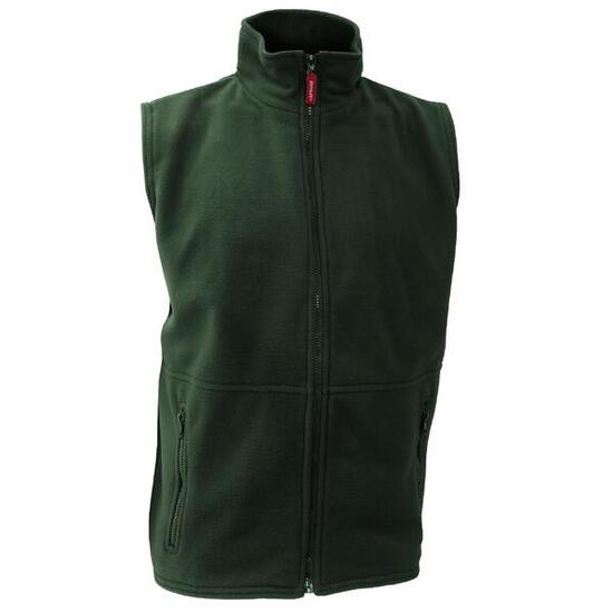 Core Gilet Polaire Antiboulochage Homme (Vert Forêt)