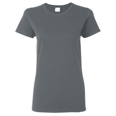 Maglietta 100% Cotone Donna Gildan Verde Menta