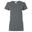 Tshirt À Manches Courtes Coupe Féminine Femme (Gris Foncé)