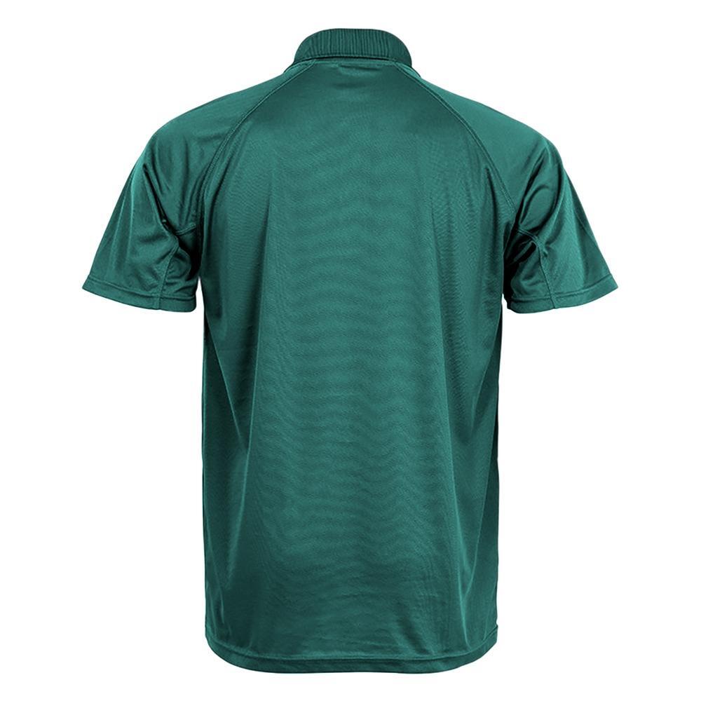 Impact Polo Aircool para hombre Verde Botella 2/2