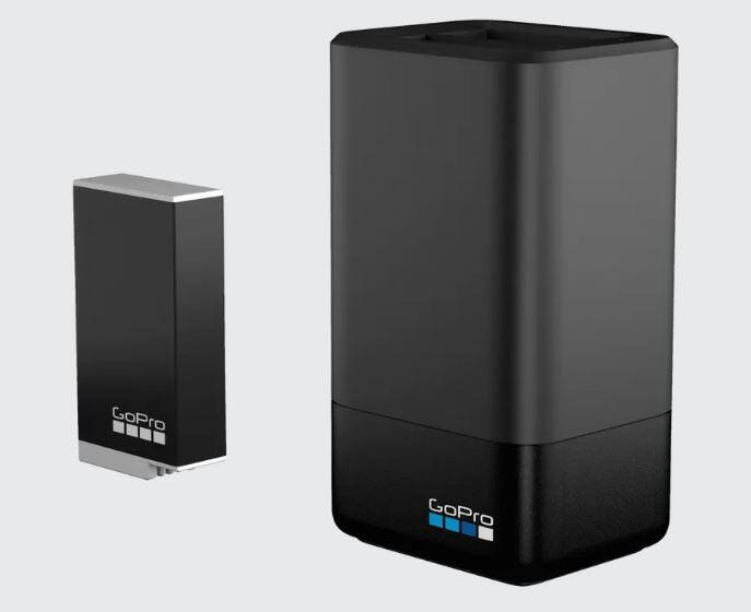 Duální nabíječka baterií pro kameru GoPro MAX + náhradní baterie 2/3