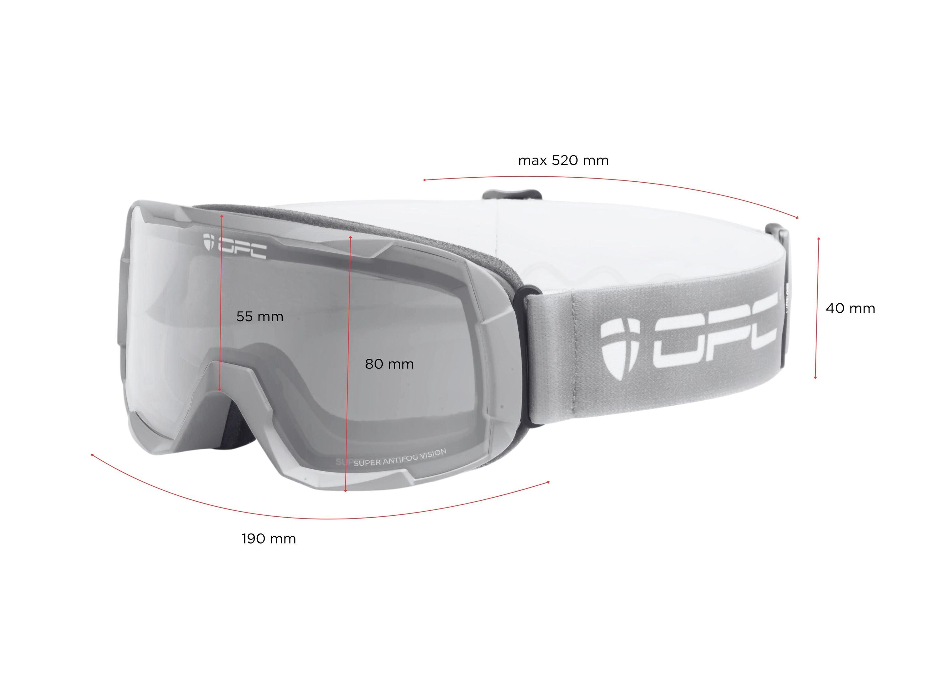 Gogle zimowe dziecięce OPC Performance Kids Mammoth S1 + Etui 7/7