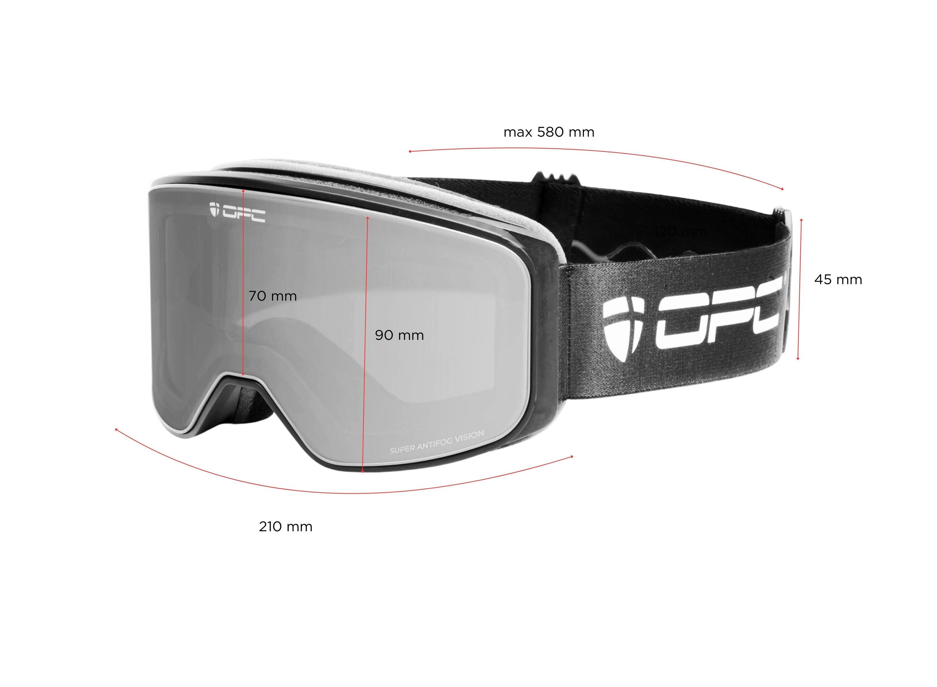 Gogle zimowe unisex OPC Performance Aspen S1 + Etui 7/7