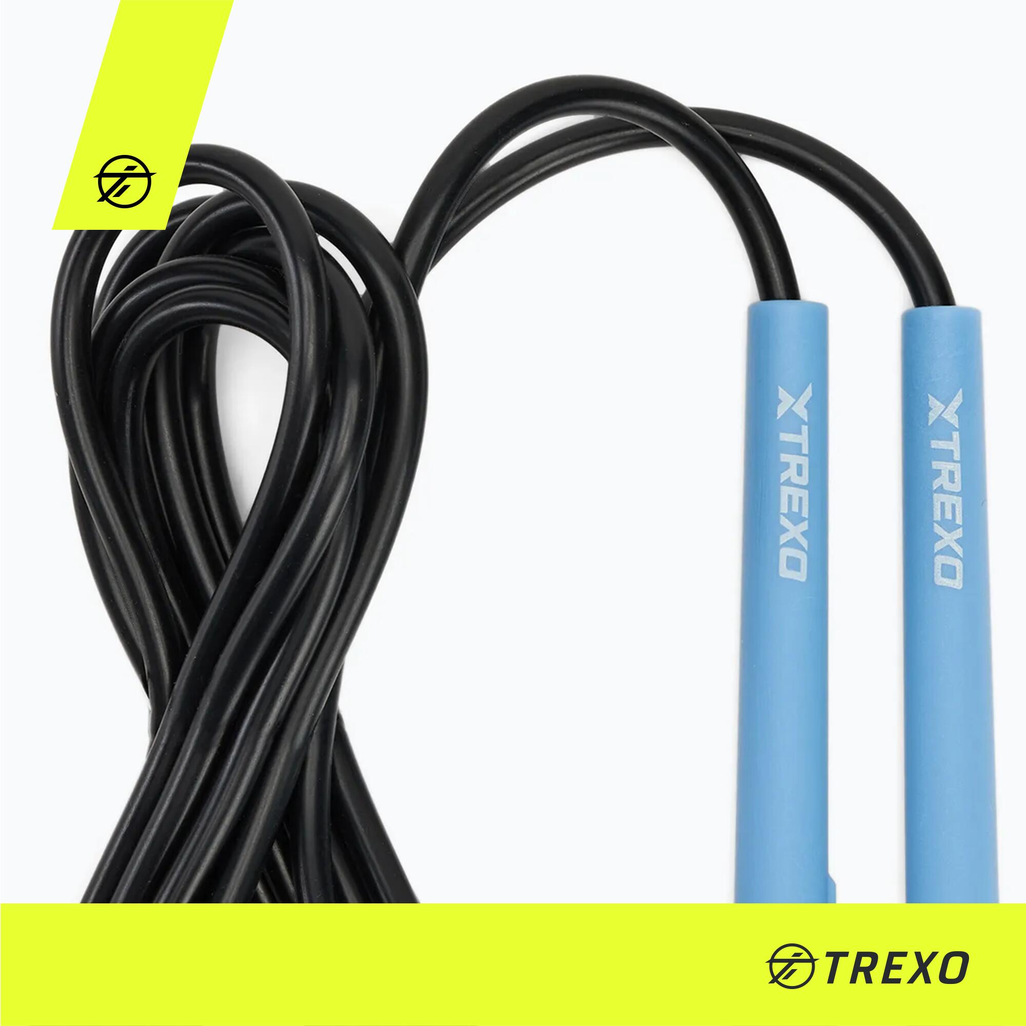 Corda de pular XTREXO básica azul 2/6