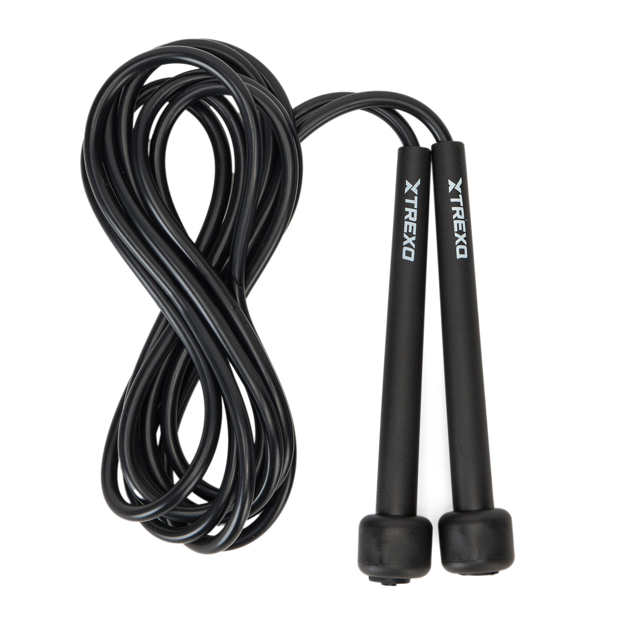 TREXO TREXO Basic schwarzes Springseil