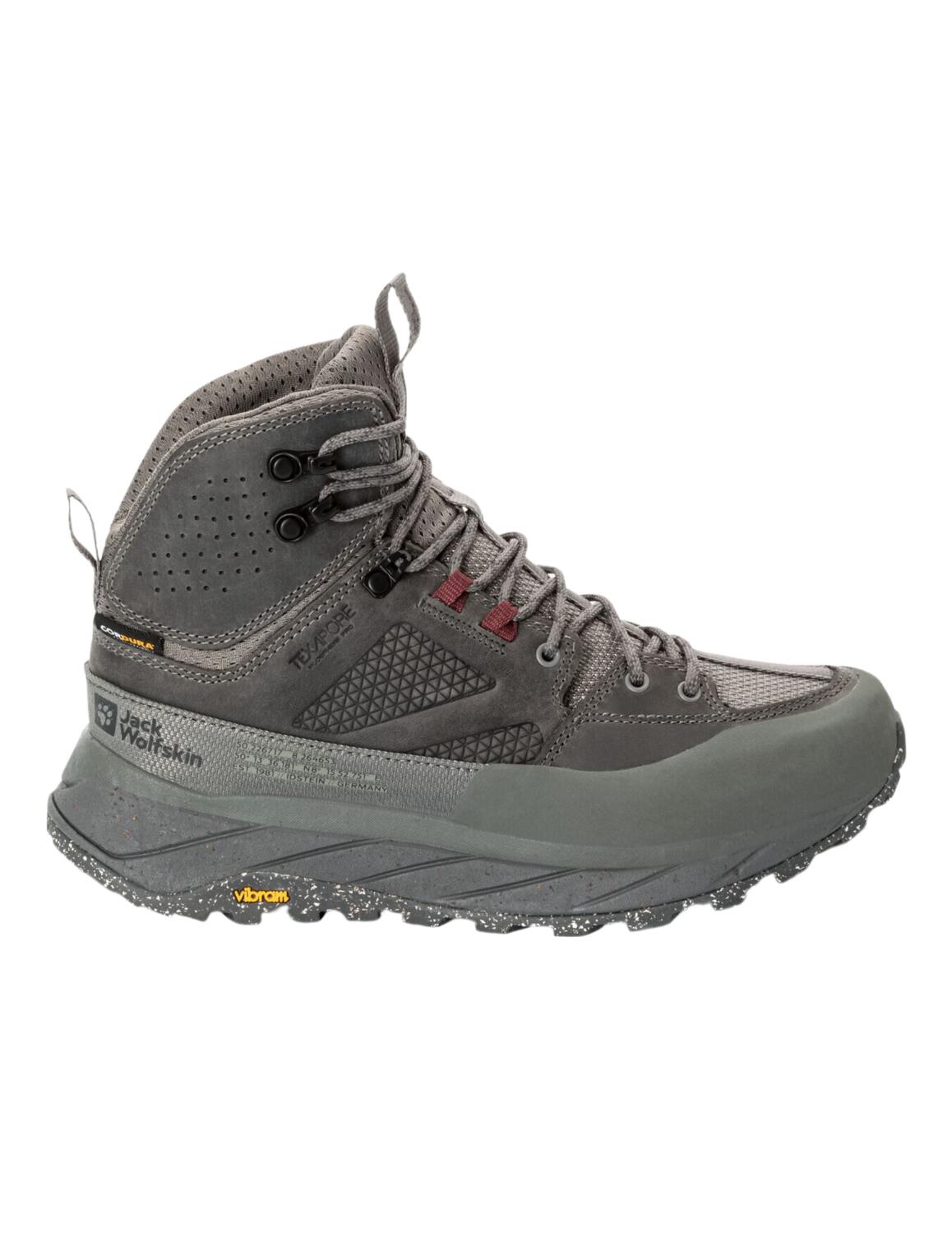 JACK WOLFSKIN Jack Wolfskin Terraquest Texapore Mid Women's Hiking Shoes Black