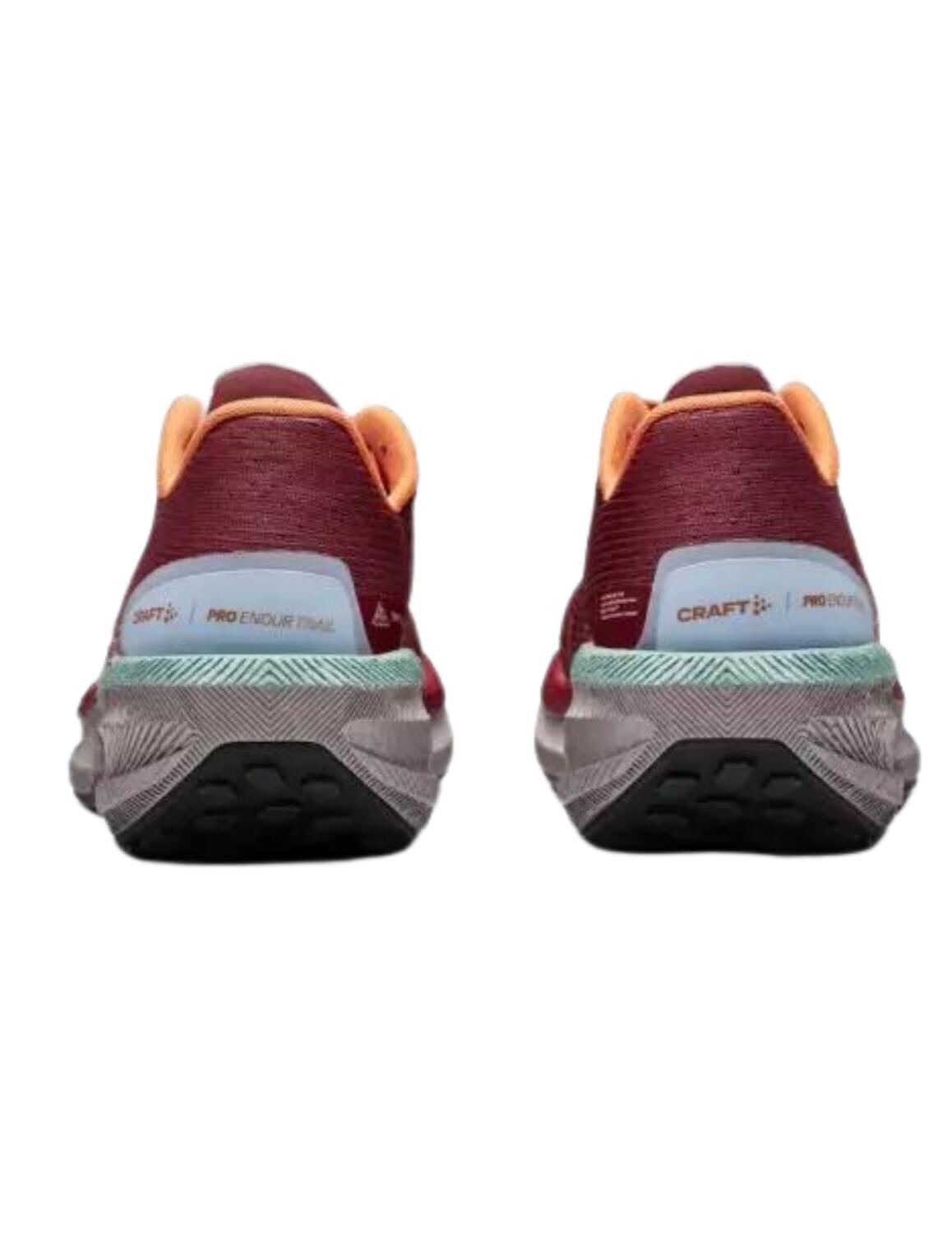 Scarpe Trail CRAFT Endurance Donna ROSSE taglia 41,5 5/6