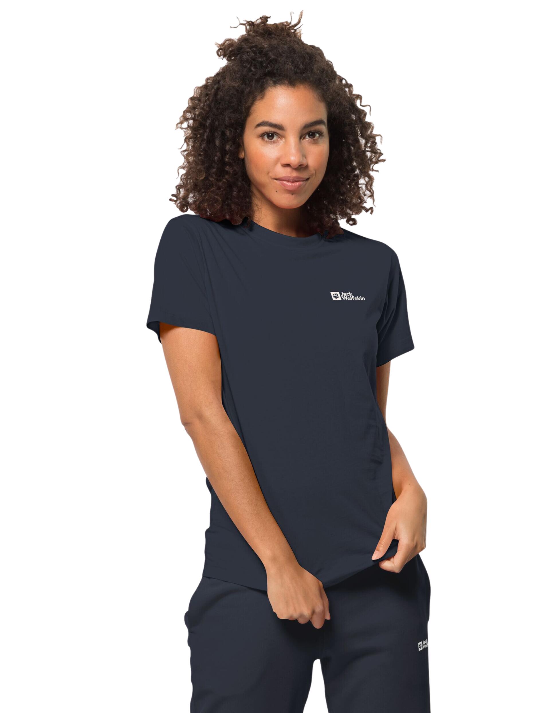 Jack Wolfskin Essential Kurzarm-Damen-Wander-T-Shirt 2/3