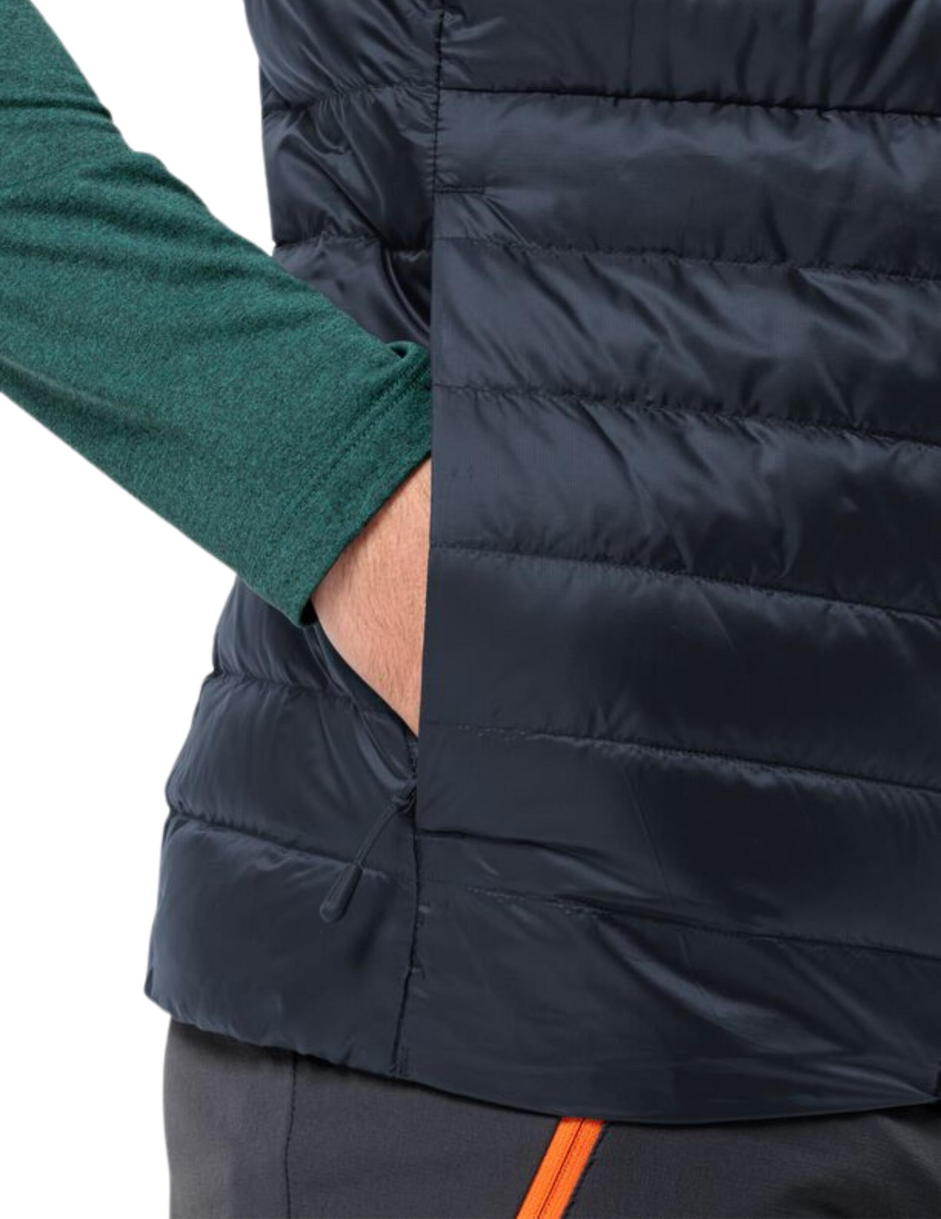 Pilvi Down Jack Wolfskin Herren ärmellose Daunenjacke 4/4