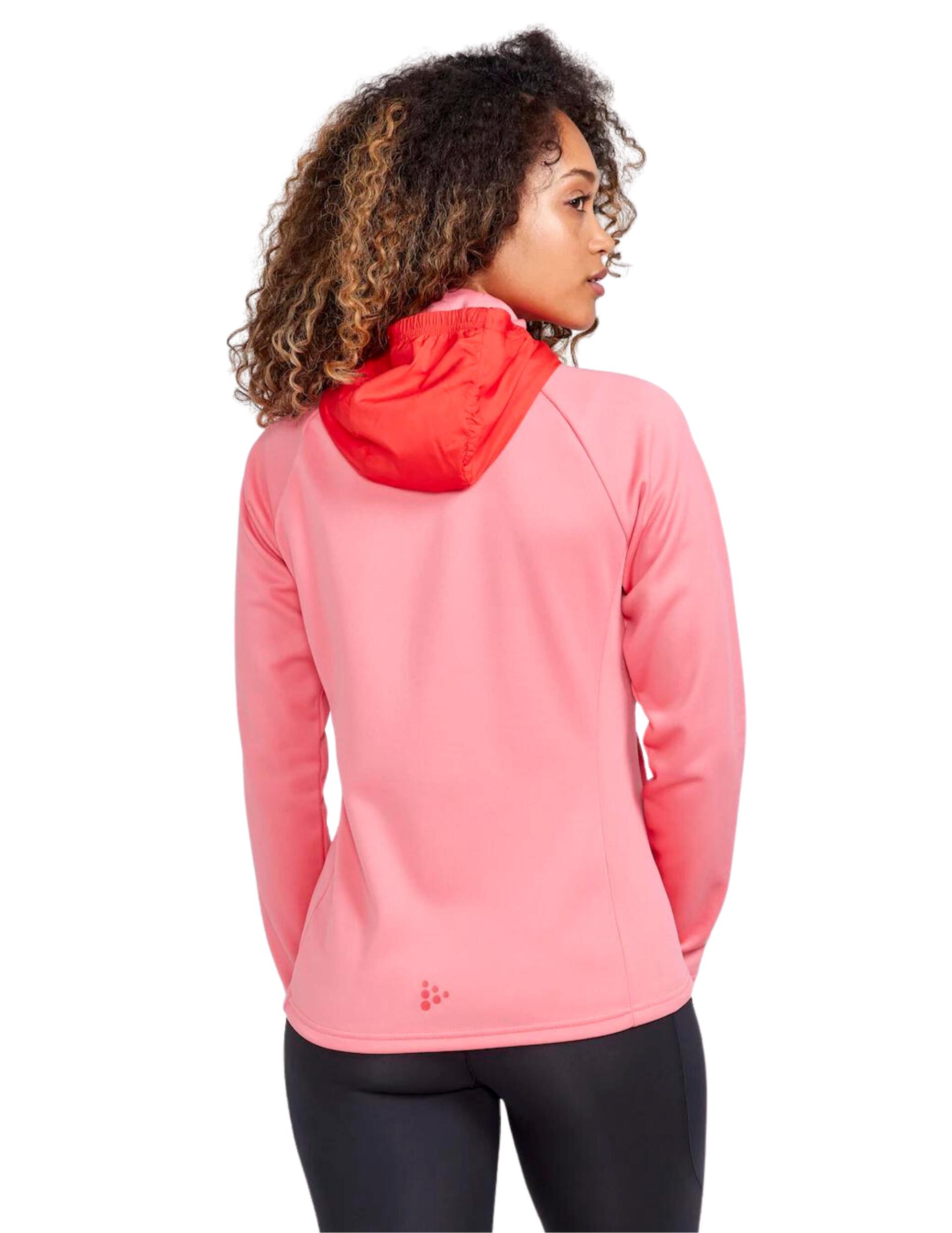 Veste Thermique Craft ADV Essence Jersey Hood Femme 3/4