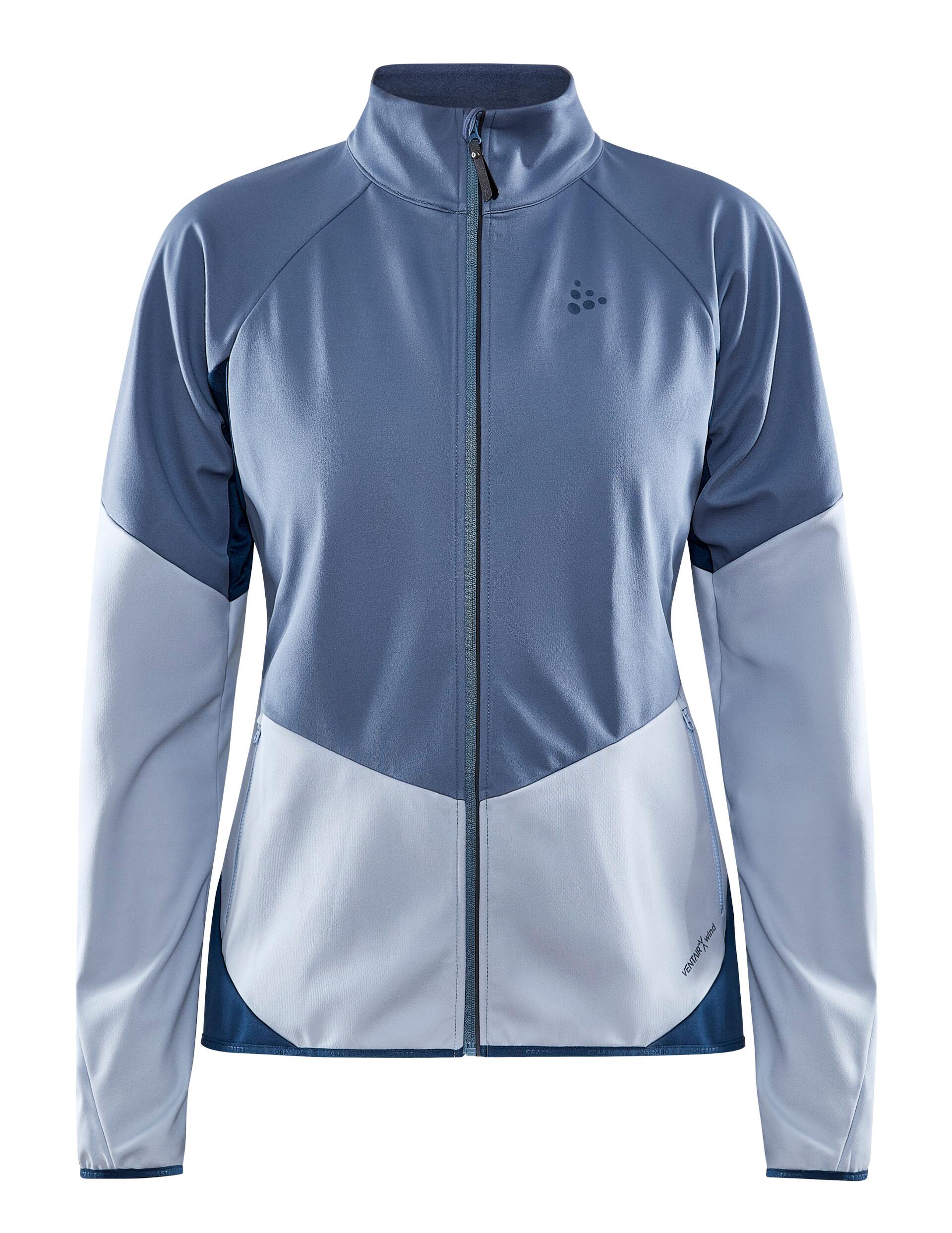 CRAFT CRAFT Glide Women's Thermal Softshell Jacket 3-layer Blue Size 40