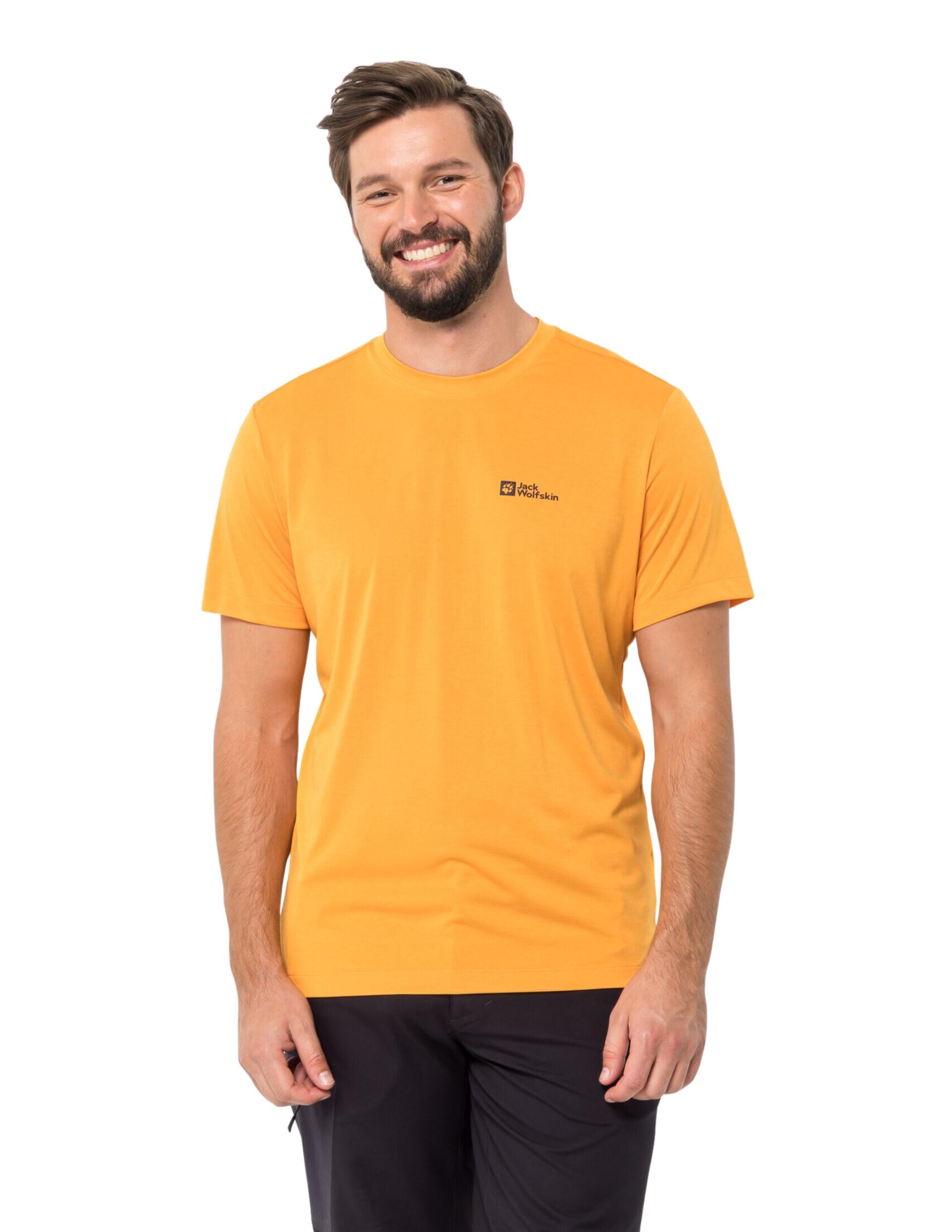 Jack Wolfskin Hiking Herren Kurzarm-Wander-T-Shirt 3/4