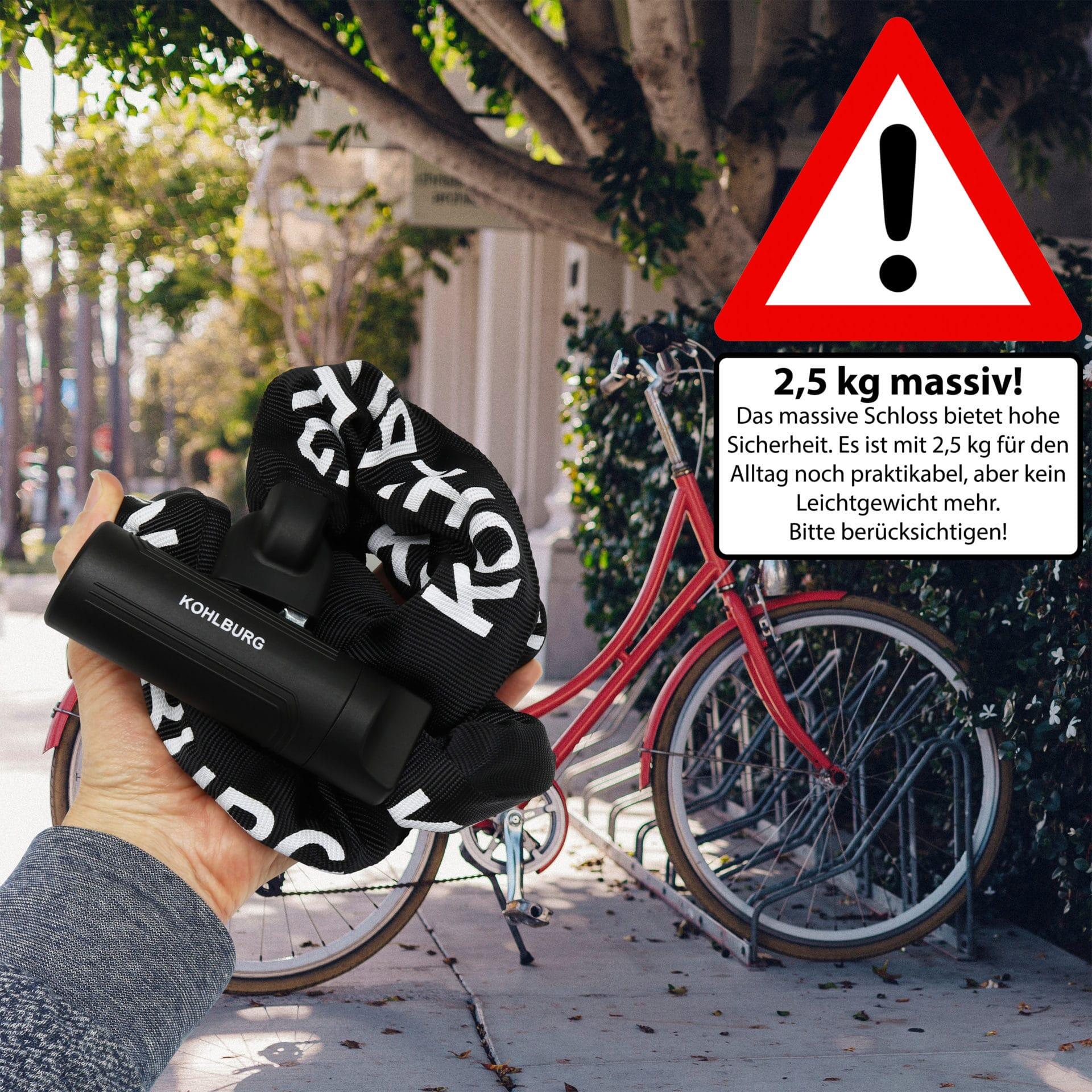 Diebstahlsicherung Aus Stahl - 150 Cm Zahlenkombination Für Laptop & Fahrrad