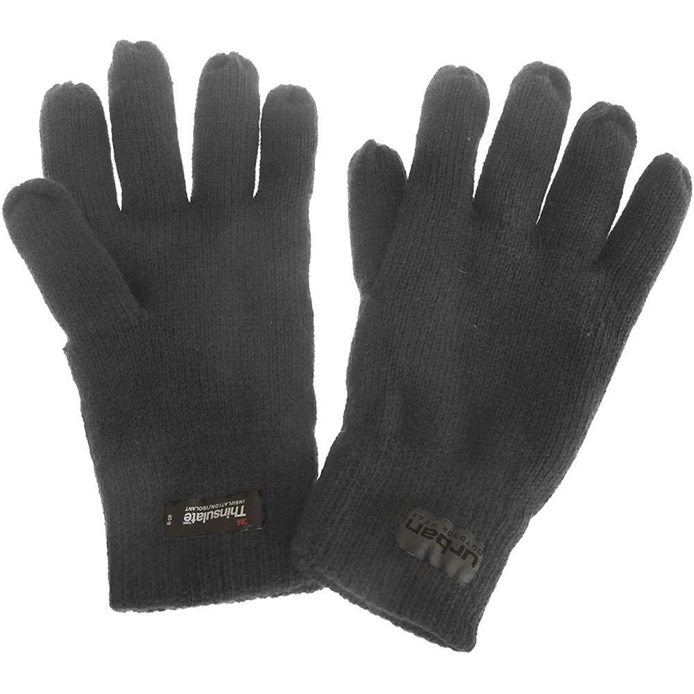 Gants Thermiques Doublés Thinsulate (40g 3M) Adulte Unisexe (Gris Foncé) 2/4