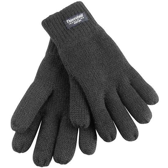 Gants Thermiques Doublés Thinsulate (40g 3M) Adulte Unisexe (Gris Foncé)