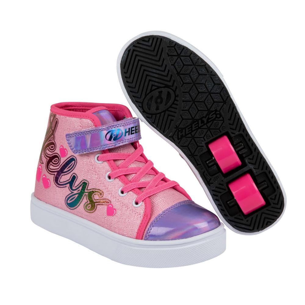 HEELYS Veloz X2 Prints Prism Pink/Neon Pink/Multi Kids Heely X2 Shoe