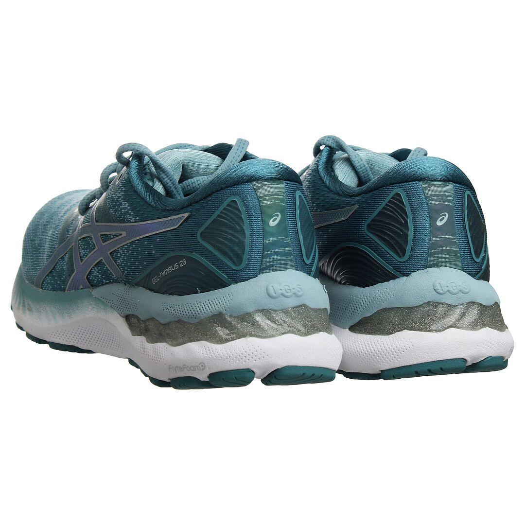 Asics Gel-Nimbus 23 Womens Blue Running Shoes 3/5