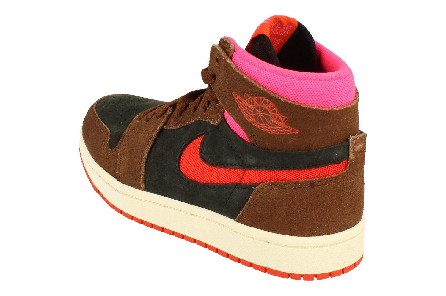 Nike Womens Air Jordan 1 Zm Air Cmft 2 Brown Trainers 2/5
