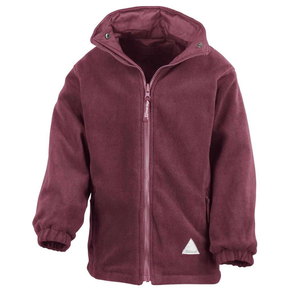 Childrens/Kids Reversible Storm Stuff Anti Pilling Fleece Waterproof Jacket