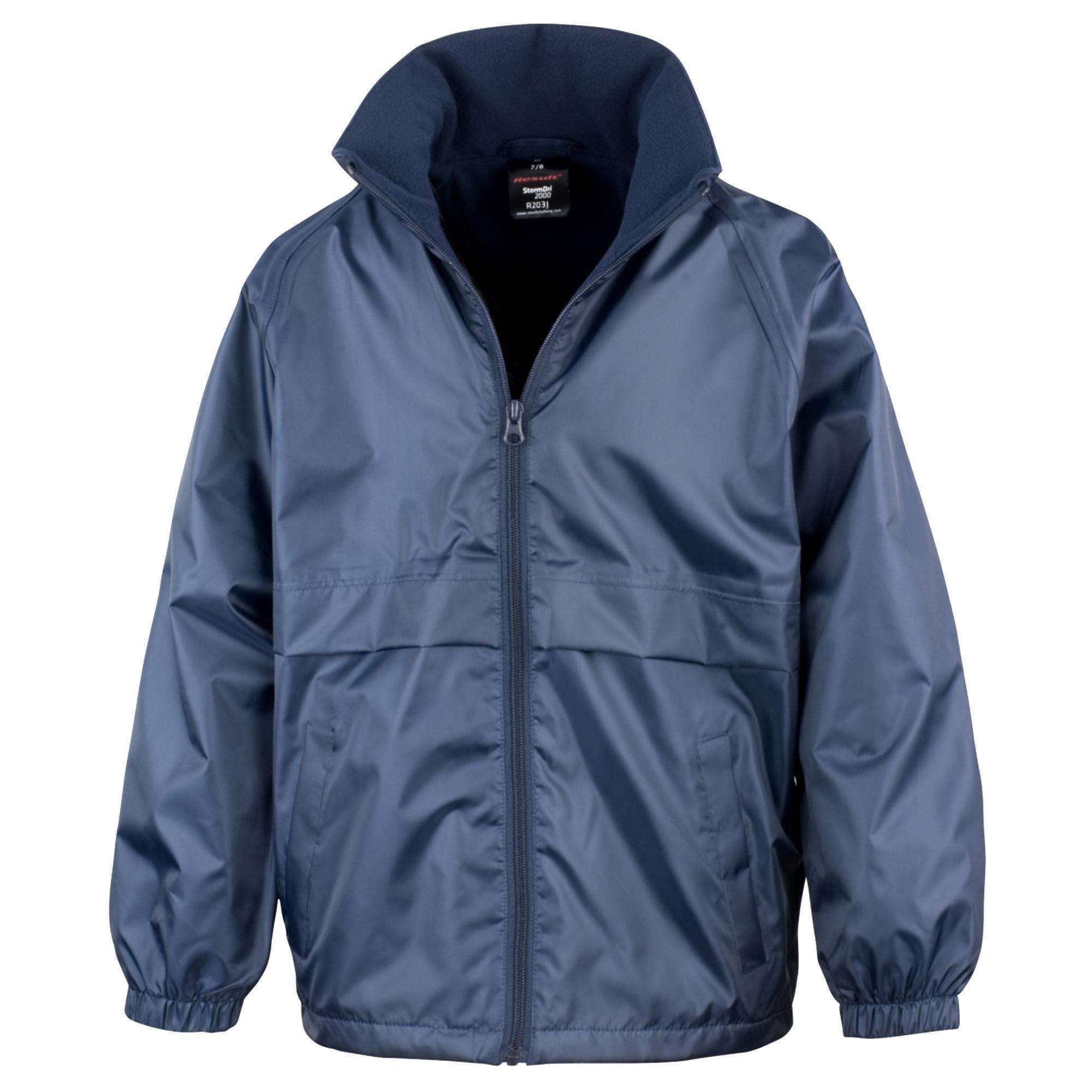 Childrens/Kids Core Youth DWL Jacket (Veste DWL Pour Enfants) (Bleu Marine) 2/3