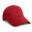 Boné Unisex Algodão Baseball Vermelho