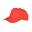 Boné Unisex Boston 5 Painéis Vermelho