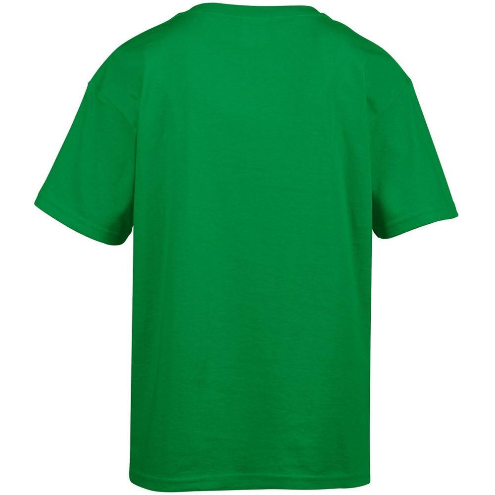 Tshirt Unisexe Style Doux Pour Enfants (Vert Irlandais) 2/2