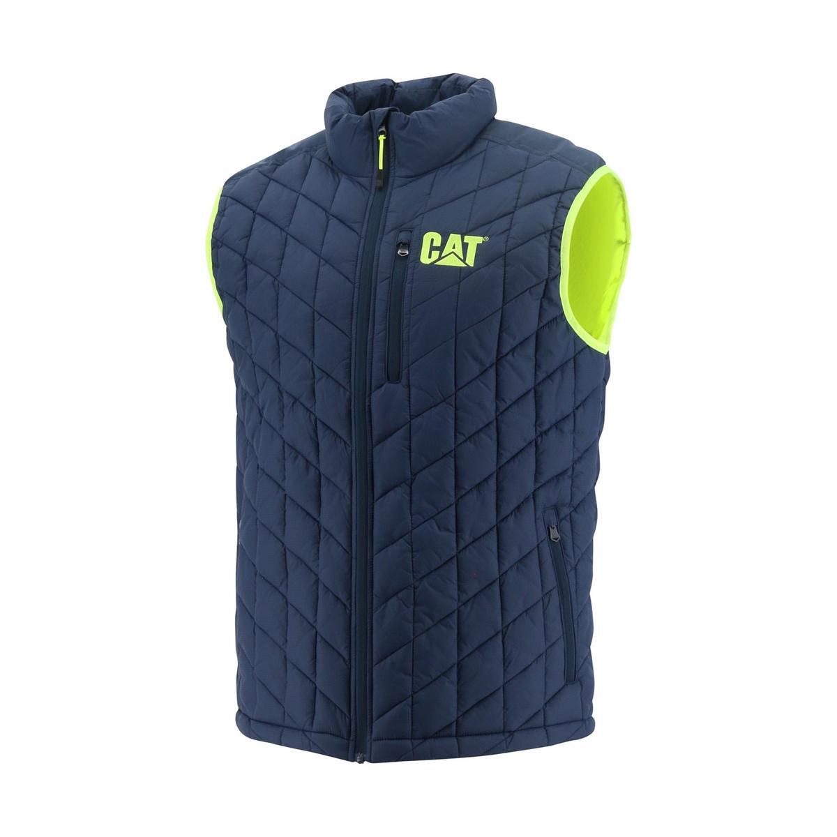 CATERPILLAR Caterpillar Insulated Vest Detroit Blue XX-Large Detroit Blue