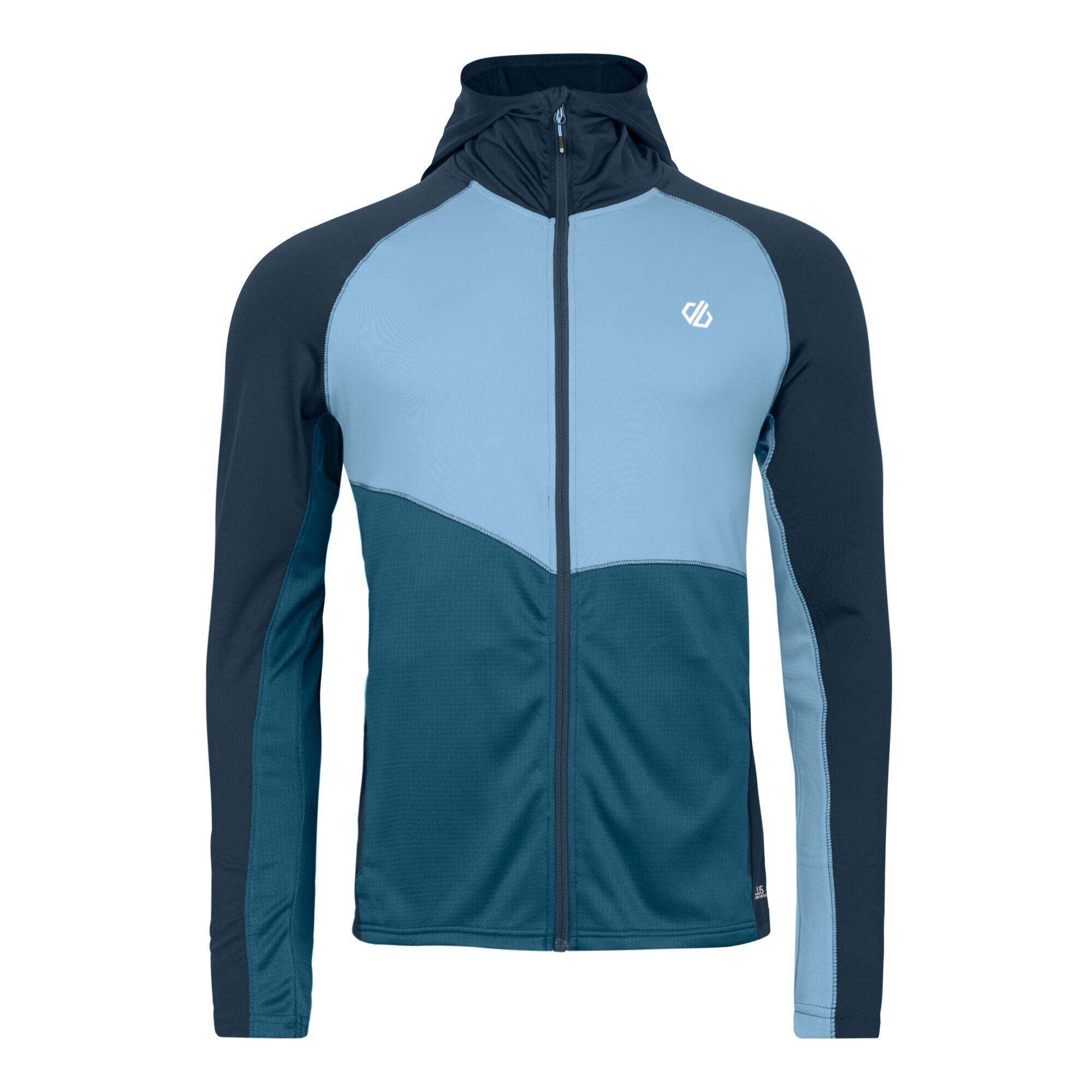 DARE 2B Mens Assimilate II Core Stretch Midlayer (Moonlight Denim/Green)