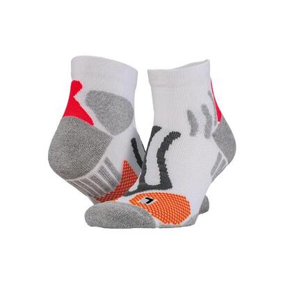 Chaussettes Techniques De Compression Unisexes Pour Adultes (Blanc)