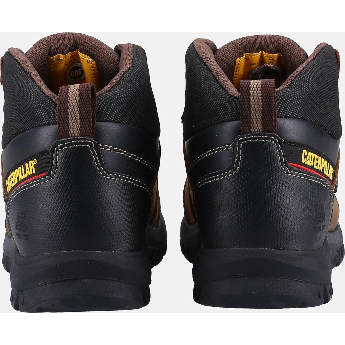 CATERPILLAR Caterpillar Framework Safety Boot ST S3 WR HRO SRA Seal Brown UK 7 Seal Brown