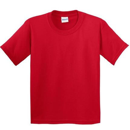 Childrens Unisex Zachte Stijl TShirt (Oranje)